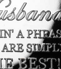 Load image into Gallery viewer, Husband Birthday - 'Coin a Phrase' - Silver
