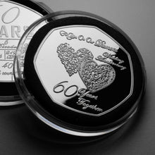 Load image into Gallery viewer, On Our 60th Wedding Anniversary 'And Still Counting' - Silver