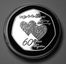 Load image into Gallery viewer, On Our 60th Wedding Anniversary 'And Still Counting' - Silver