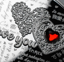 Load image into Gallery viewer, To My Amazing Boyfriend - I Love You - Silver with Diamante