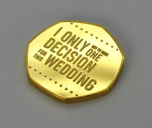 Load image into Gallery viewer, Thank You for Being My Best Man - 24ct Gold