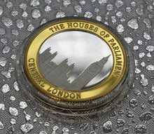 Load image into Gallery viewer, Houses of Parliament - Silver &amp; 24ct Gold