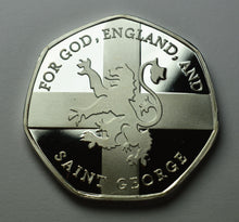 Load image into Gallery viewer, St. George &amp; The Dragon - Silver
