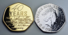 Load image into Gallery viewer, On Our 40th Wedding Anniversary 'And Still Counting' - 24ct Gold
