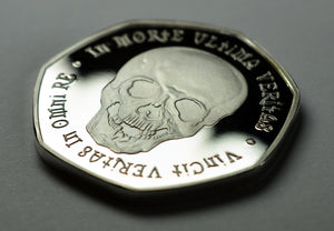 Memento Mori 'Owl & Skull' - Silver
