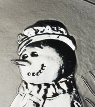 Load image into Gallery viewer, Merry Christmas, Snowman - Silver