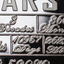 Load image into Gallery viewer, On Our 30th Wedding Anniversary 'And Still Counting' - Silver