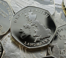Load image into Gallery viewer, Full Set of Great British Landmarks (Fine Silver)