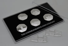 Load image into Gallery viewer, Full Set of 2019 CASTLE SERIES .999 Silver Commemoratives + Hard Presentation 50p Display Case