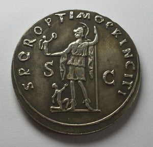 Roman Emperor Trajan Dupondius Coin