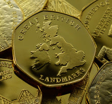 Load image into Gallery viewer, Full Set of Great British Landmarks (24ct Gold)