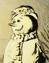Load image into Gallery viewer, Merry Christmas, Snowman - 24ct Gold