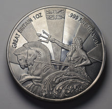 Load image into Gallery viewer, .999 Titanium Round - 1 Troy Ounce (31.1g) - POSIEDON