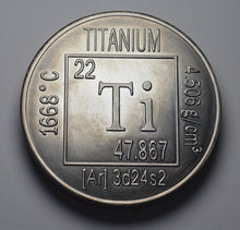 Load image into Gallery viewer, .999 Titanium Round - 1 Troy Ounce (31.1g) - POSIEDON