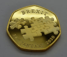 Load image into Gallery viewer, Brexit &#39;52% 48%&#39; - 24ct Gold