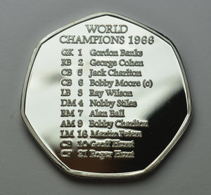 Football World Cup 1966 - Silver
