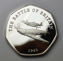 Load image into Gallery viewer, Spitfire, Battle of Britain - Silver