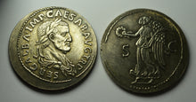 Load image into Gallery viewer, Roman Emperor Galba Coin with Victoria (Victory)