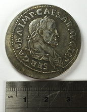 Load image into Gallery viewer, Roman Emperor Galba Coin with Victoria (Victory)