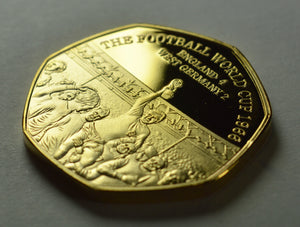 Football World Cup 1966 - 24ct Gold