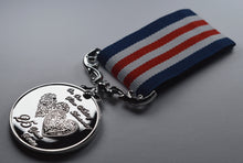 Load image into Gallery viewer, 25th Silver Wedding Anniversary Medal 'Distinguished Service & Bravery in the Field' in Case