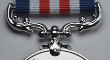 Load image into Gallery viewer, 25th Silver Wedding Anniversary Medal 'Distinguished Service & Bravery in the Field' in Case