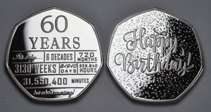 60th Birthday 'But Who's Counting' - Silver