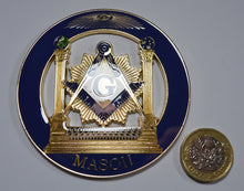 Load image into Gallery viewer, Masonic Emblem - 75mm - Square & Compasses