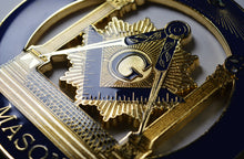 Load image into Gallery viewer, Masonic Emblem - 75mm - Square & Compasses