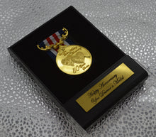 Load image into Gallery viewer, 50th Golden Wedding Anniversary Medal 'Distinguished Service & Bravery in the Field' in Case