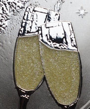 Load image into Gallery viewer, 50th Birthday 'Fifty & Fabulous' Shimmer & Sparkles - Silver