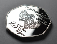 Load image into Gallery viewer, 25th Wedding Anniversary 'And Still Counting' - Silver