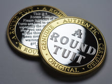 Load image into Gallery viewer, &#39;A Round Tuit&#39; - Silver &amp; 24ct Gold
