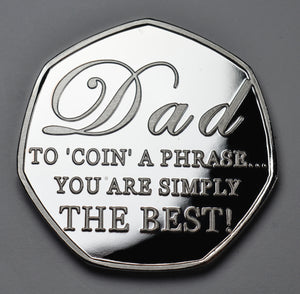Father's Day 'Cheers' - Silver