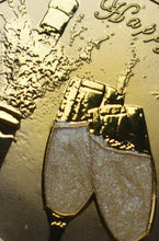 Load image into Gallery viewer, 50th Birthday 'Fifty & Fabulous' Shimmer & Sparkles - 24ct Gold