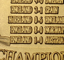 Load image into Gallery viewer, Women's European Football Championship 2022 Winners - 24ct Gold