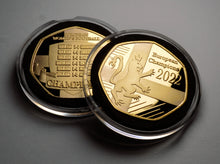 Load image into Gallery viewer, Women's European Football Championship 2022 Winners - 24ct Gold