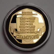Load image into Gallery viewer, Women's European Football Championship 2022 Winners - 24ct Gold