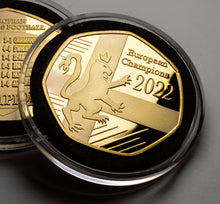 Load image into Gallery viewer, Women's European Football Championship 2022 Winners - 24ct Gold