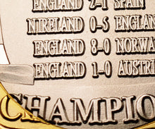 Load image into Gallery viewer, Women's European Football Championship 2022 Winners - Dual Metal Silver & 24ct Gold