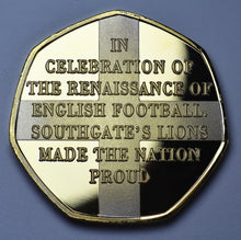 Load image into Gallery viewer, European Football Championship 2020/2021 Dual Date - 24ct Gold