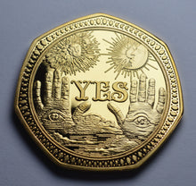 Load image into Gallery viewer, Supernatural YES/NO Decider - 24ct Gold