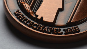 Jack the Ripper - Round Embossed - Antique Copper