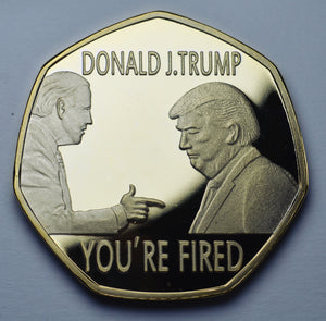 Donald Trump 'You're Fired' - 24ct Gold