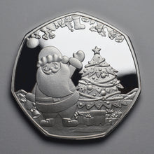 Load image into Gallery viewer, Merry Christmas, Santa - Silver