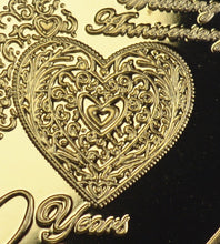 Load image into Gallery viewer, On Our 40th Wedding Anniversary 'And Still Counting' - 24ct Gold