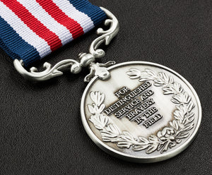 Our 40th Ruby Wedding Anniversary Medal 'Distinguished Service & Bravery in the Field' - Antique Silver