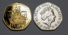 Load image into Gallery viewer, Laughing Buddha Lucky Coin - 24ct Gold