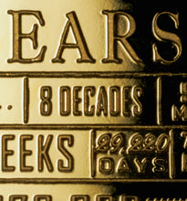 Load image into Gallery viewer, 80th Birthday 'But Who's Counting' - 24ct gold