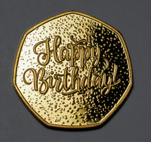 Load image into Gallery viewer, 80th Birthday 'But Who's Counting' - 24ct gold